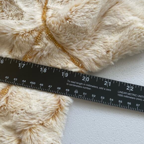 Simply Southern Size M Ripple Fleece Quarter Zip Pullover Orange Cream Soft Cozy - Picture 12 of 13